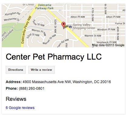 center pet pharmacy rockville - Google Search