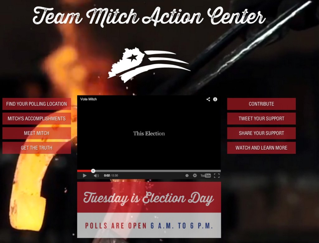 Team Mitch Election Day Action Center